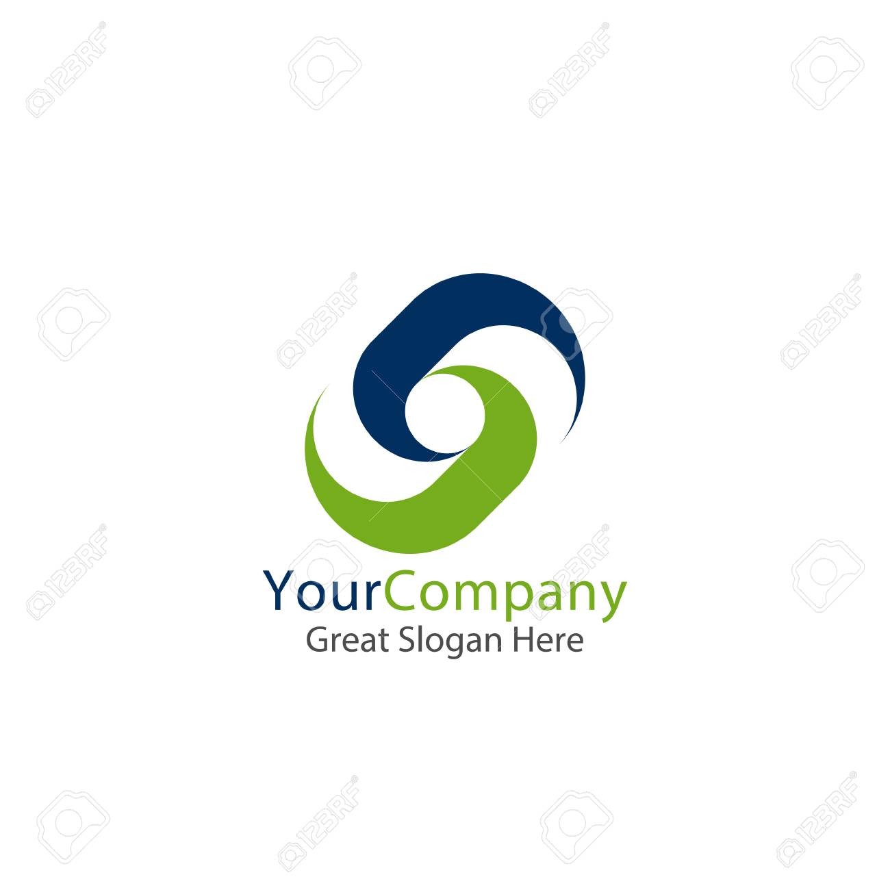 business corporate letter s square circle symbol ロイヤリティフリー