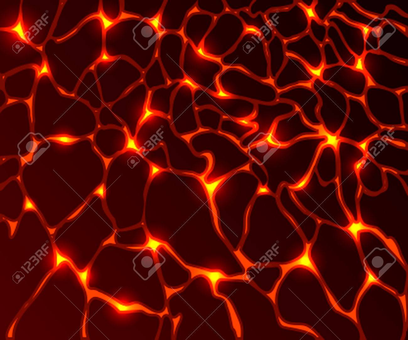 stylized abstract background of magma royalty free cliparts vectors