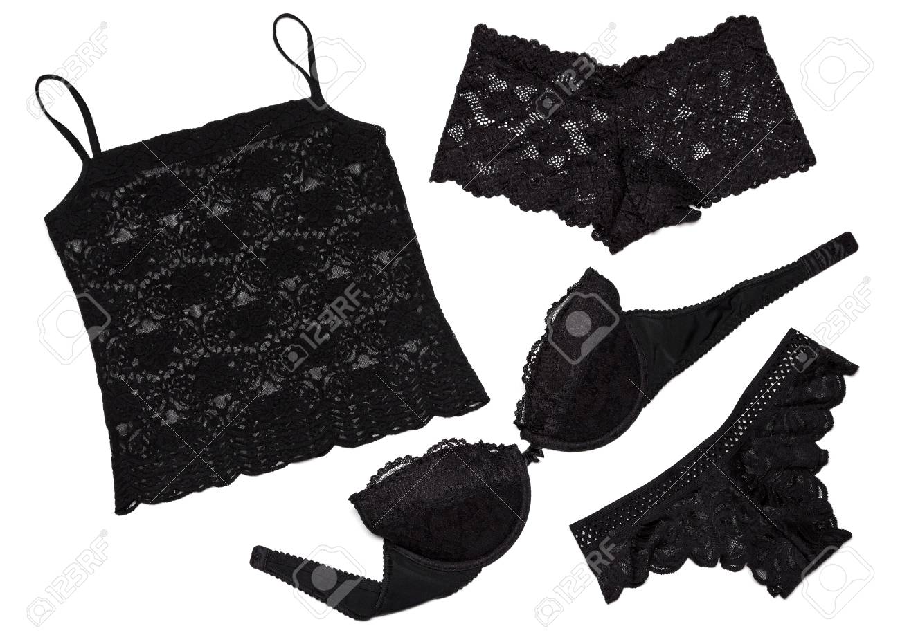 strapless underwear set