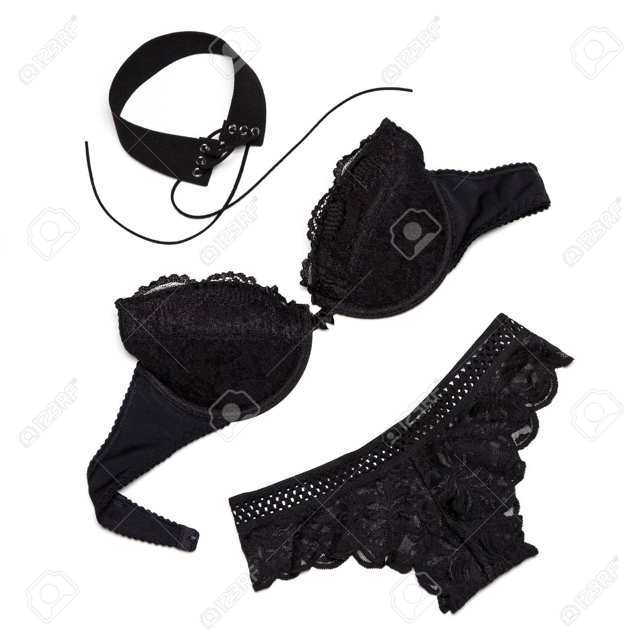 strapless underwear set