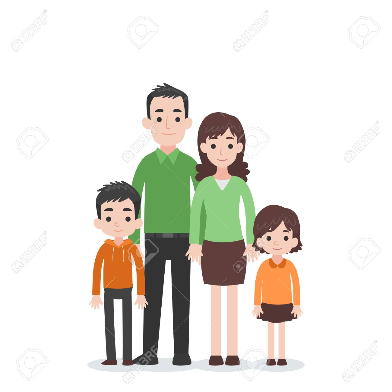 Set Of People Character Family Concept,dad Mom Son Daughter Together, Cartoon Character Flat Design Vector On White Background. Royalty Free SVG, Cliparts, Vectors, And Stock Illustration. Image 125493666. Set Of People Character Family Concept,dad Mom Son Daughter Together, Cartoon Character Flat Design Vector On White Background. Royalty Free SVG, Cliparts, Vectors, And Stock Illustration. Image 125493666.