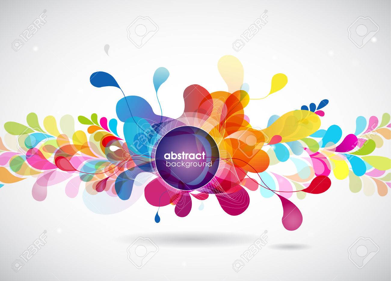 abstract colored background with circles. - 31450967 abstract colored background with circles. - 31450967