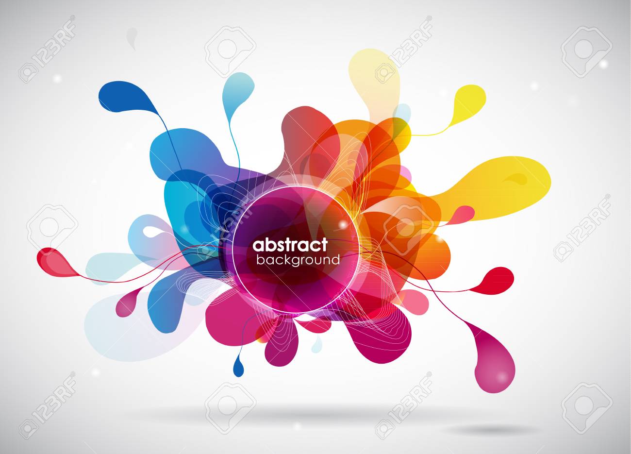 abstract colored background with circles. - 34372682 abstract colored background with circles. - 34372682