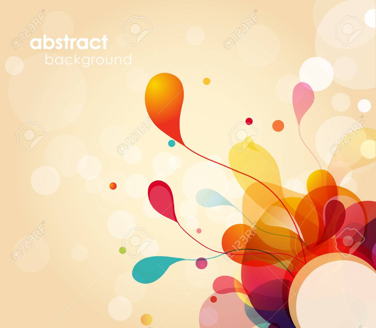abstract colored background with circles. - 35103830 abstract colored background with circles. - 35103830