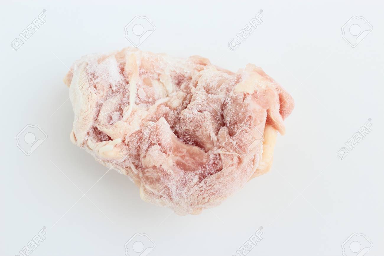 Frozen chicken thigh - 103898142 Frozen chicken thigh - 103898142