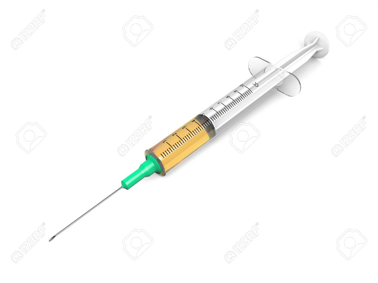 Syringe With Dose Of Cure 3d Illustration Stock Photo Picture And Royalty Free Image Image