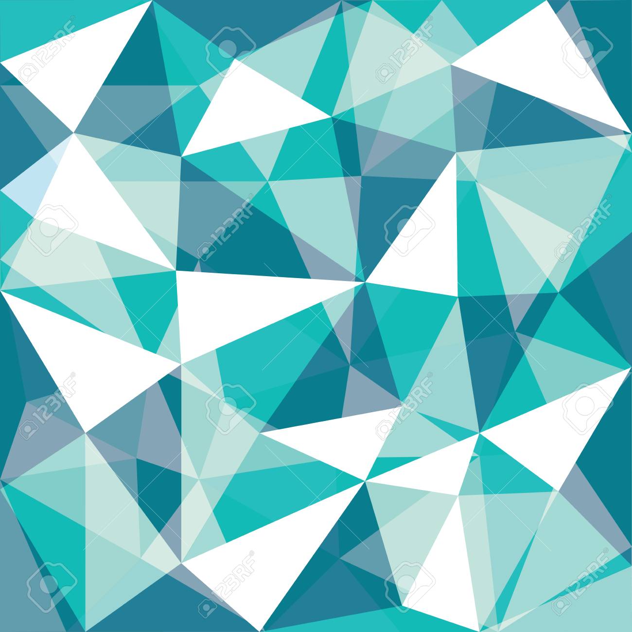 緑のトーン低ポリゴン オーバーレイ背景 イラスト のイラスト素材 ベクタ Image