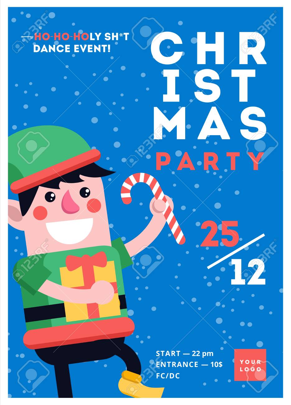 christmas party ticket template free