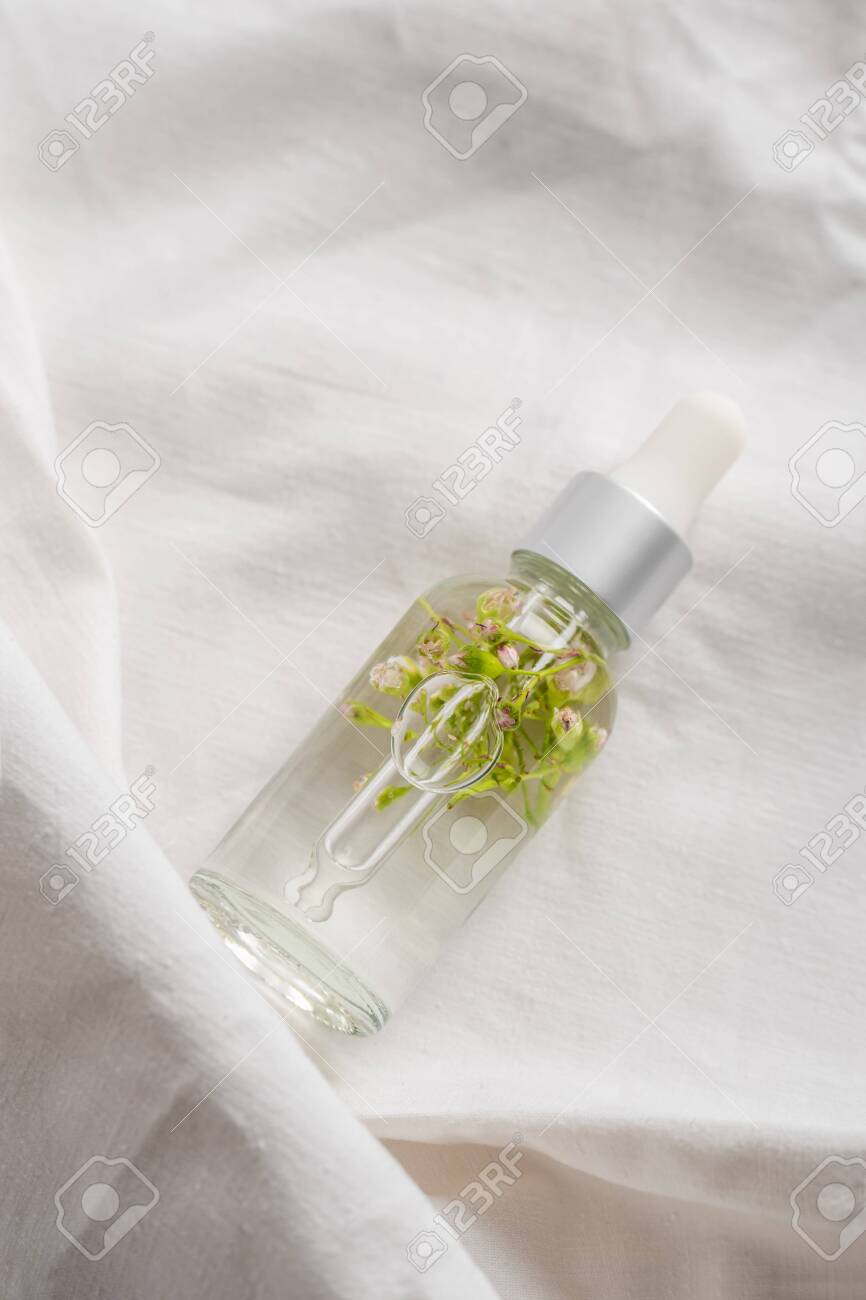 minimalist transparent skincare