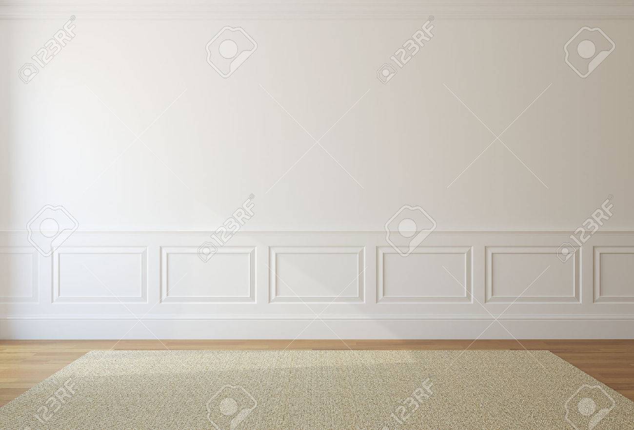 Interior of empty room. 3d render. - 46522680 Interior of empty room. 3d render. - 46522680