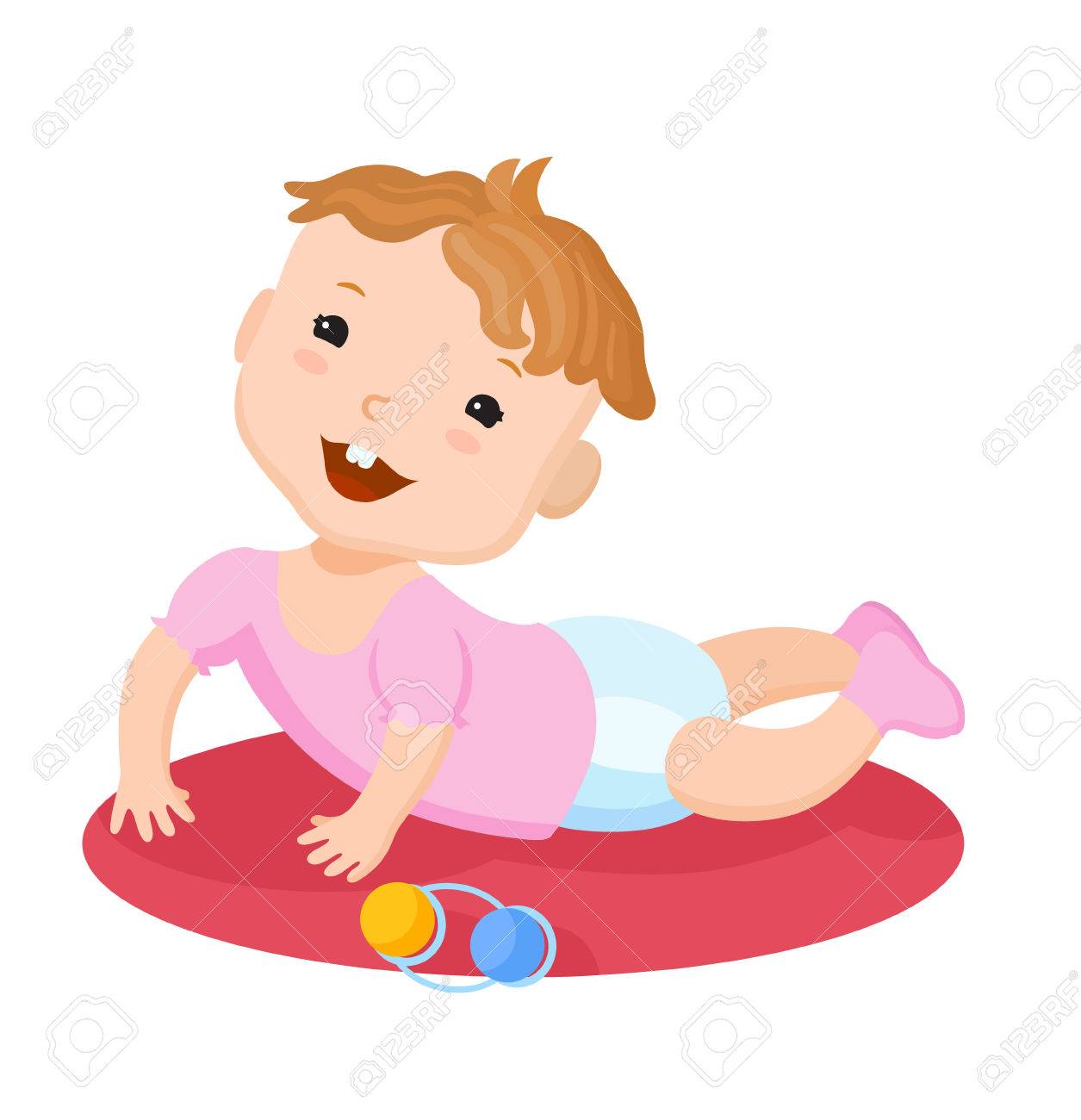 かわいい赤ちゃんがゾッとします ビーンズ バッグを持つ幼児の最初の