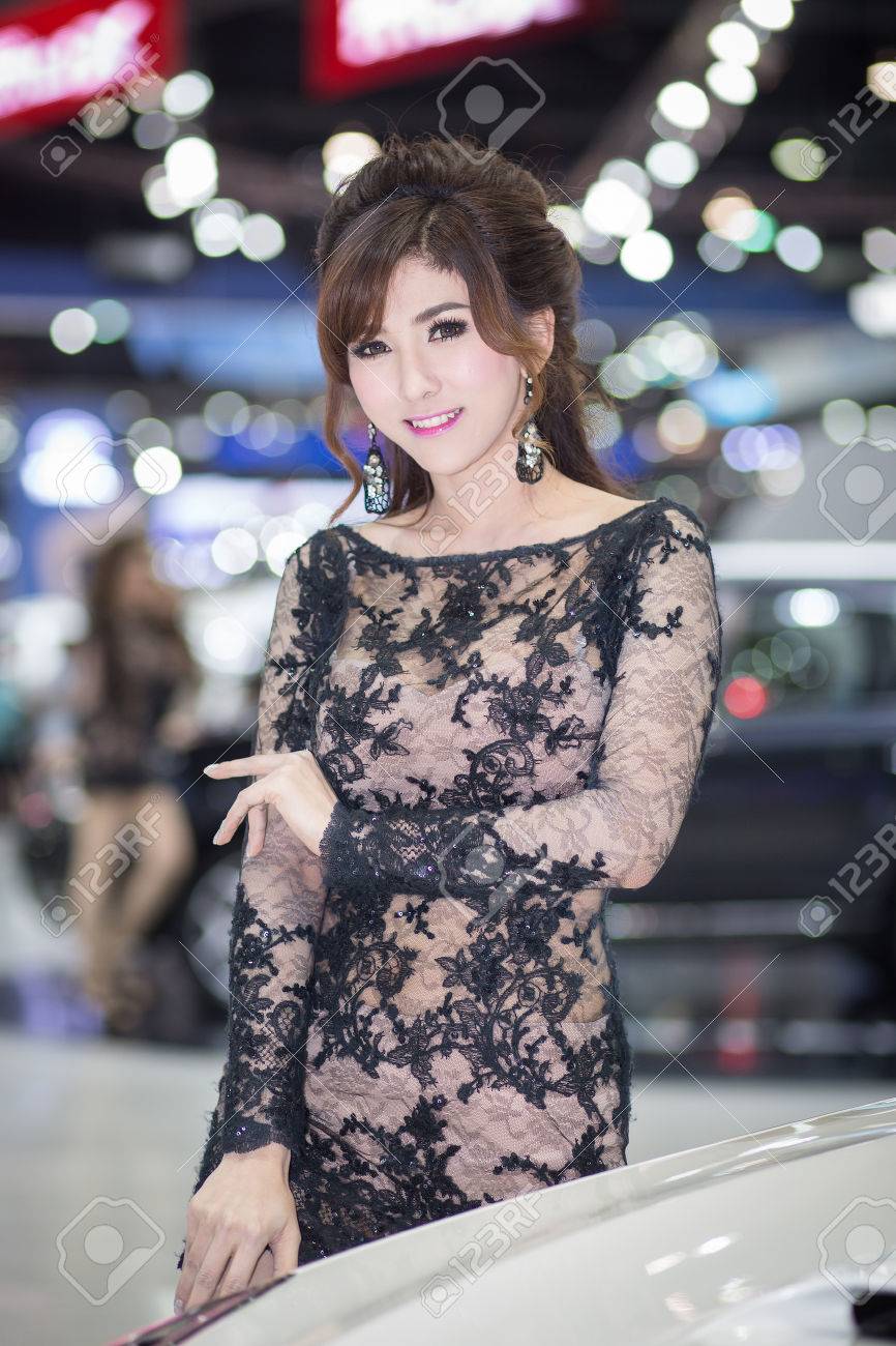 Sexy presenter