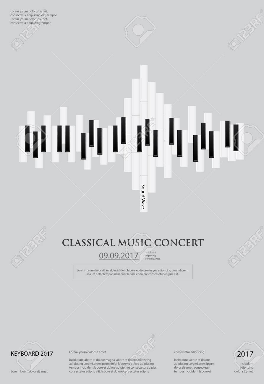 music grand piano poster background template royalty free cliparts