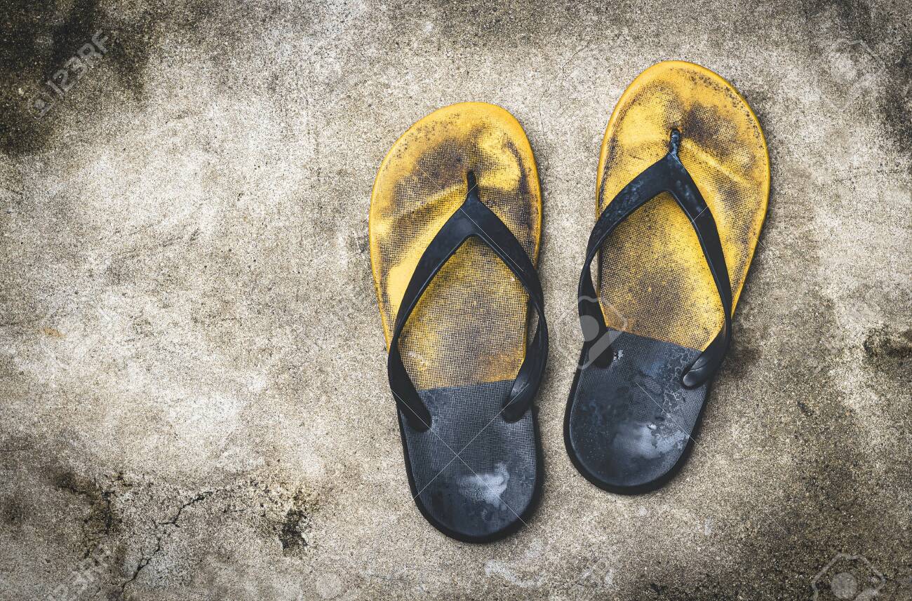 old flip flops