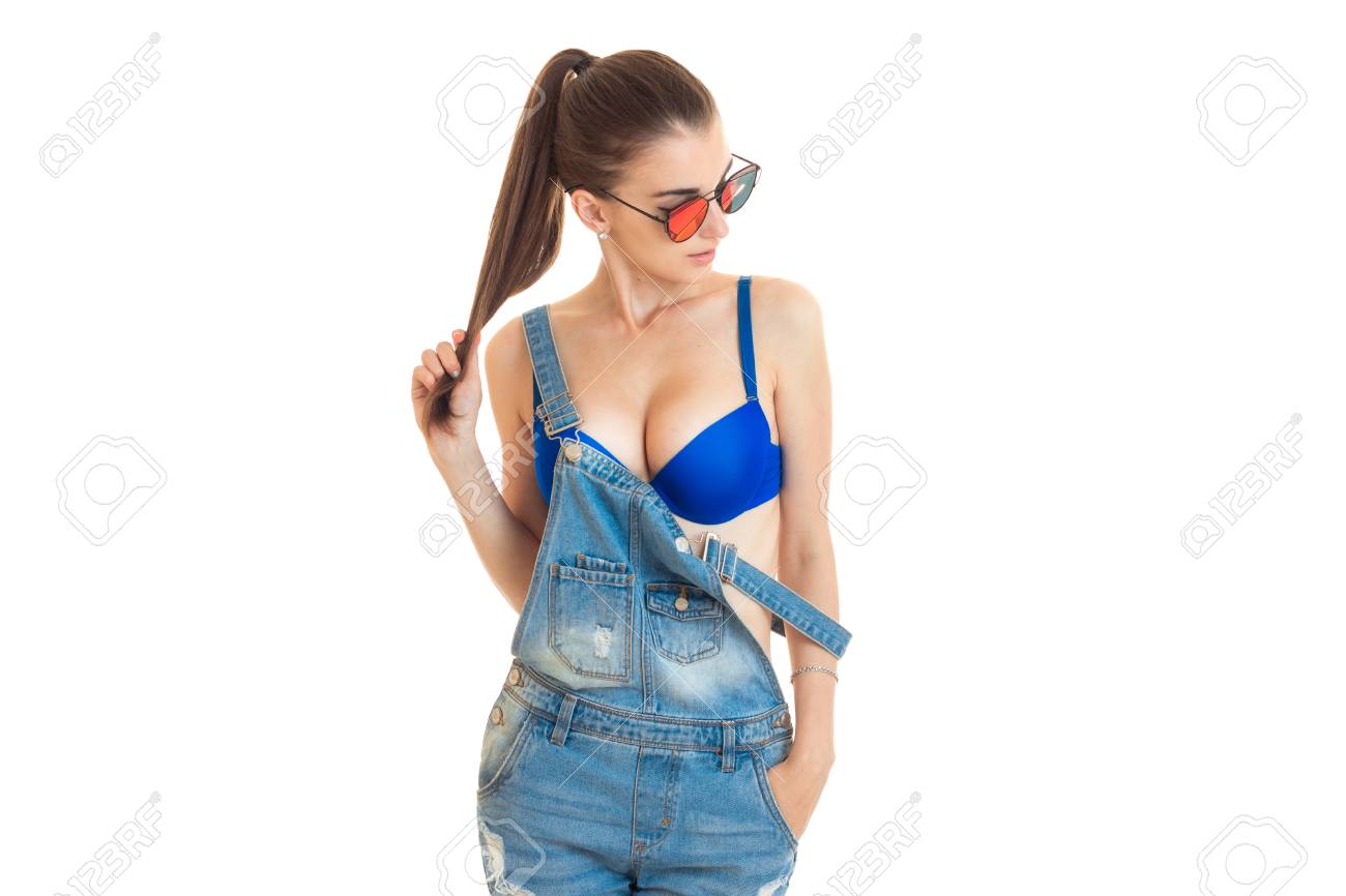 white jeans jumpsuit