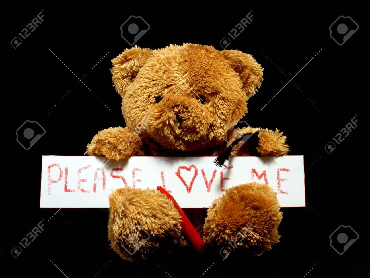emo teddy bear