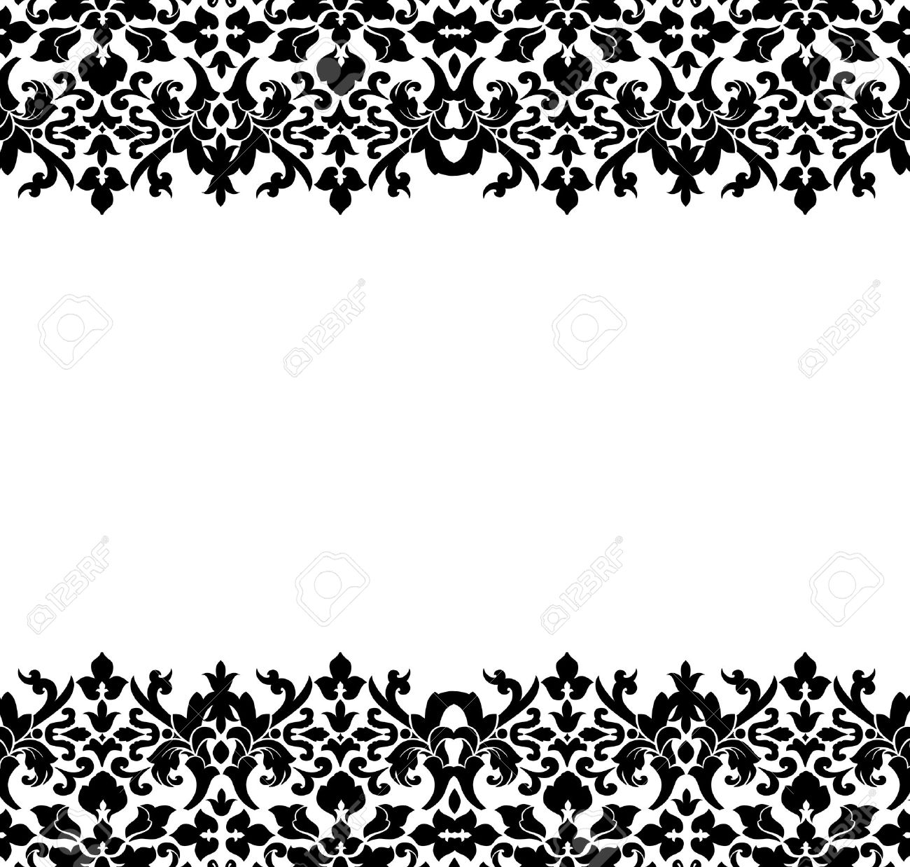 black and white damask border template tirevi fontanacountryinn com damask border template