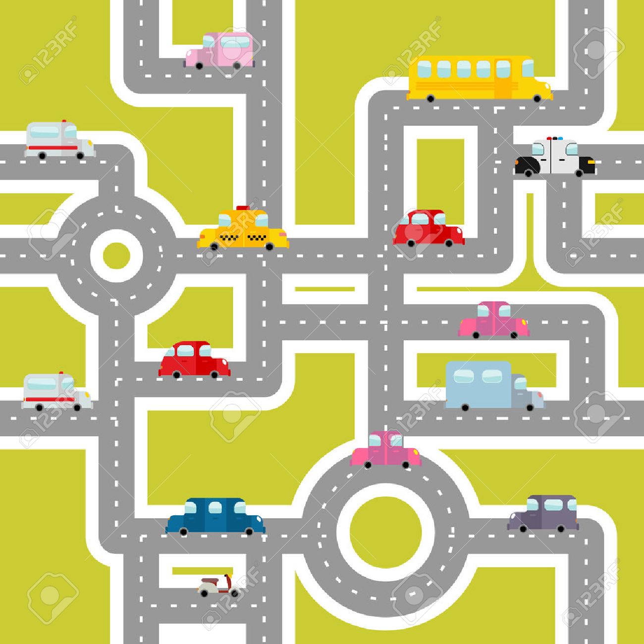 Road And Transport Seamless Pattern. Cartoon Map Of Cars And Traffic. Bus And Ambulance. Taxis And Scooter. Texture Of Cars For Childrens Fabric. Royalty Free SVG, Cliparts, Vectors, And Stock Illustration. Image Road And Transport Seamless Pattern. Cartoon Map Of Cars And Traffic. Bus And Ambulance. Taxis And Scooter. Texture Of Cars For Childrens Fabric. Royalty Free SVG, Cliparts, Vectors, And Stock Illustration. Image