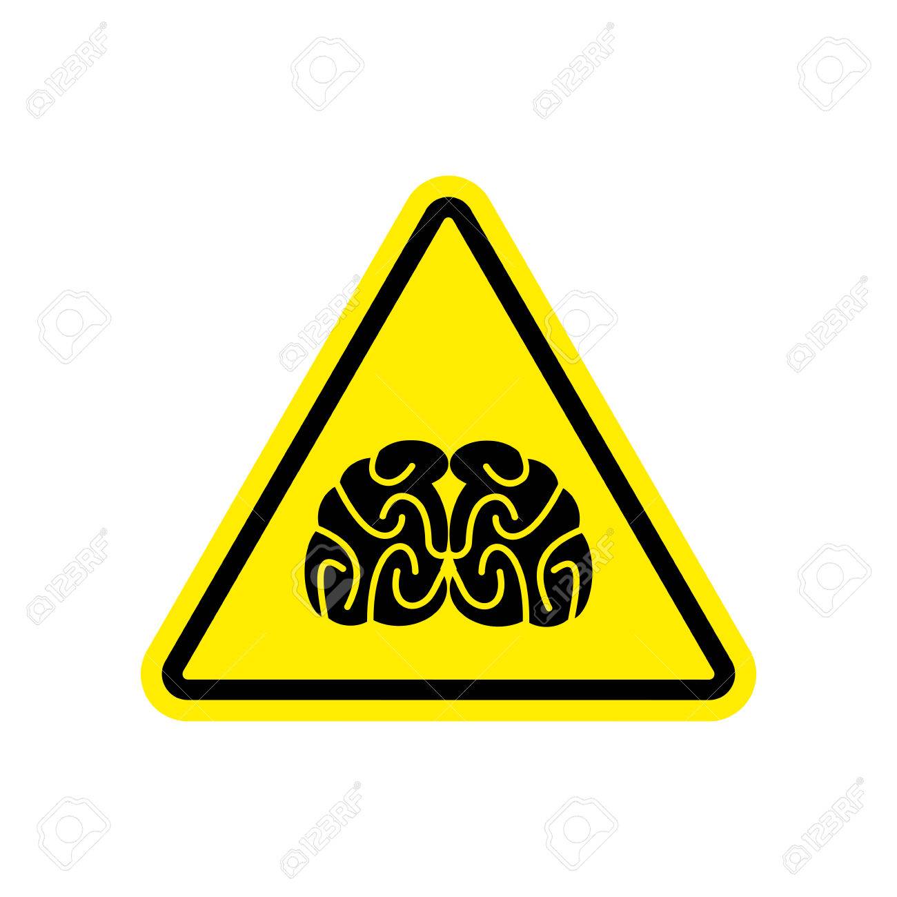 How Students Brains Are In Danger On >> Brains Warning Sign Yellow Think Hazard Attention Symbol Danger How Students Brains Are In Danger On >> Brains Warning Sign Yellow Think Hazard Attention Symbol Danger