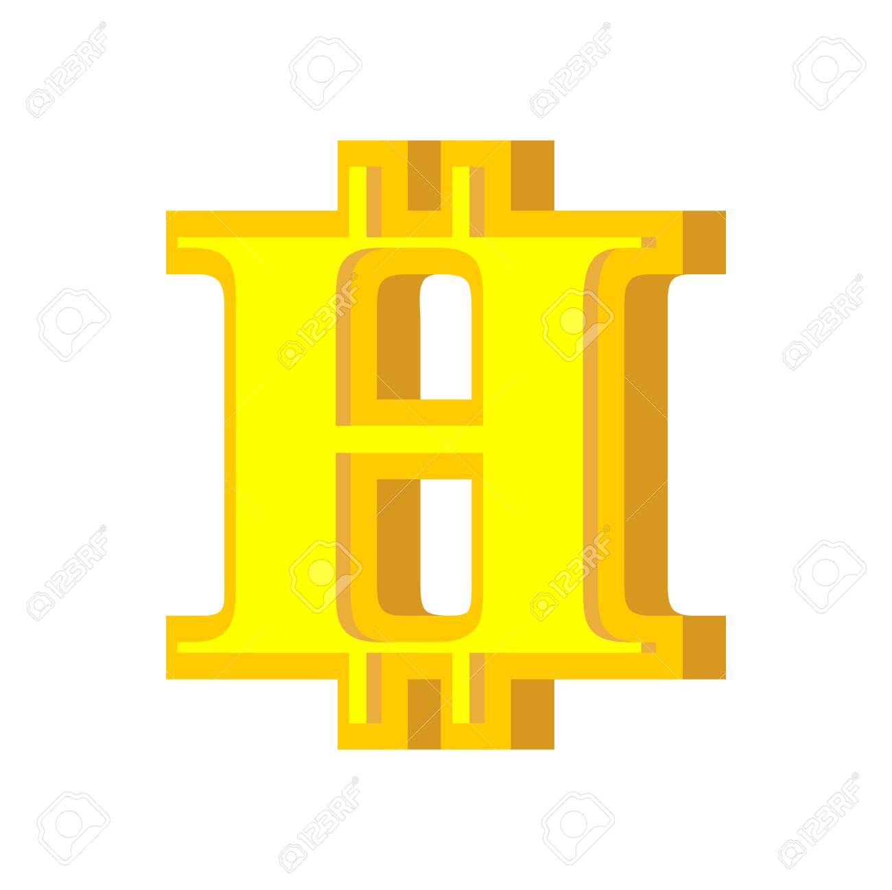 H Letter Bitcoin Font. Cryptocurrency Alphabet. Lettering Virtual Money.  Vector Illustration Royalty Free SVG, Cliparts, Vectors, and Stock  Illustration. Image 87469475.