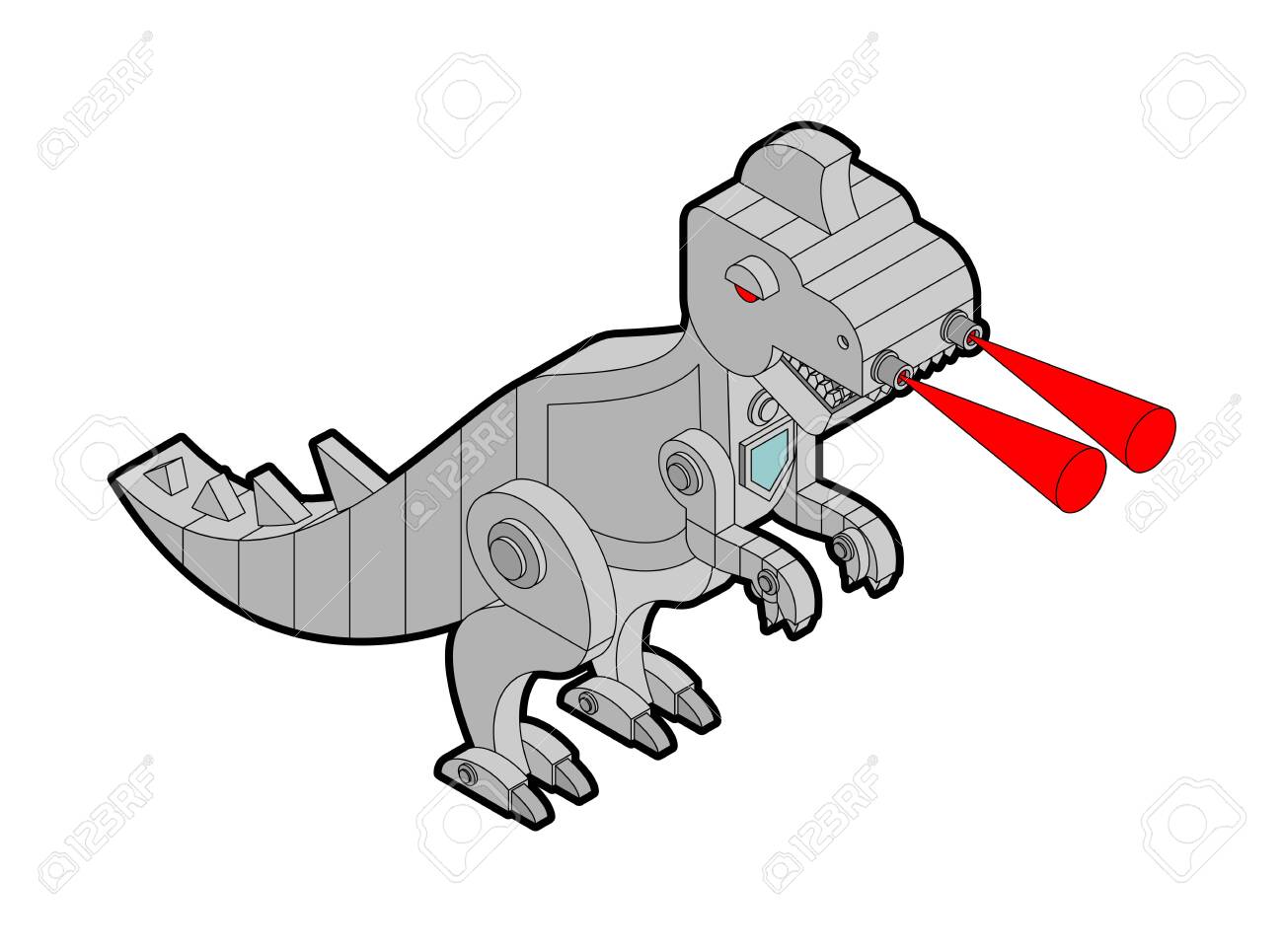 t rex dinosaur robot