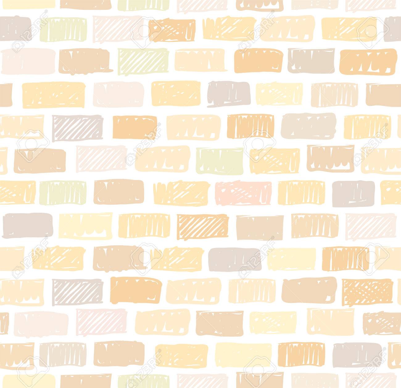 Pared De Ladrillo Luz Sin Fisuras Patron De Dibujo Telon De Fondo