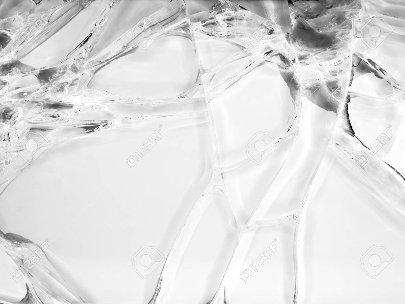 texture de verre de cristal