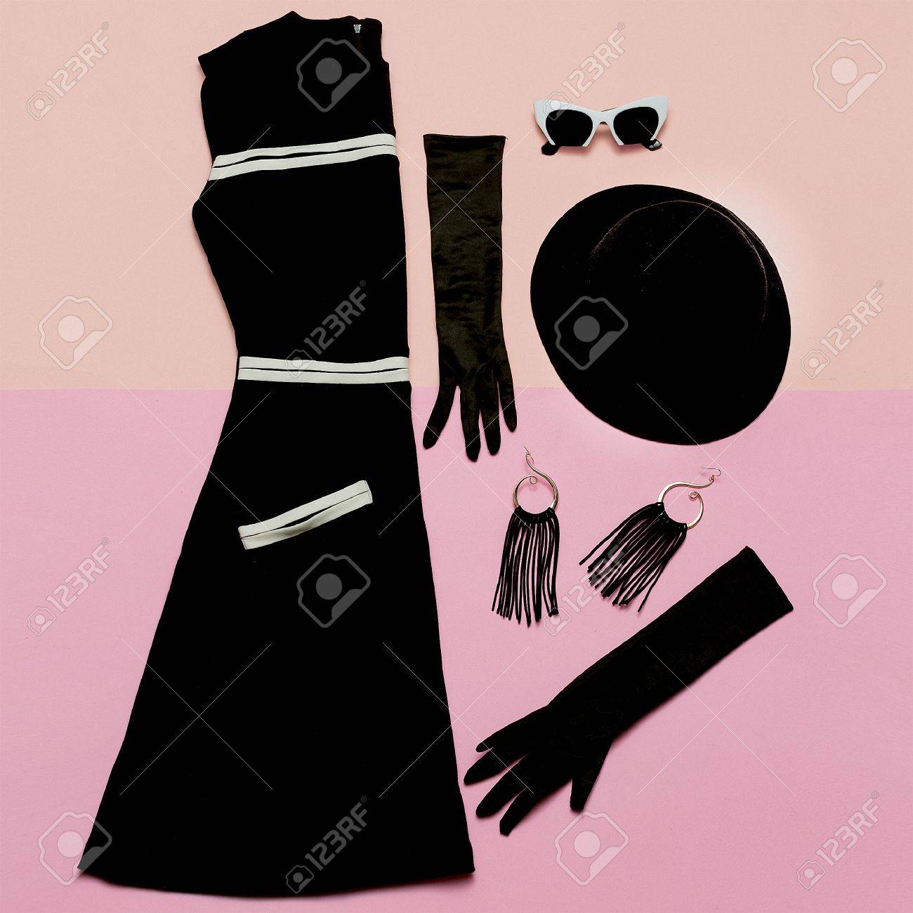 retro glam dress