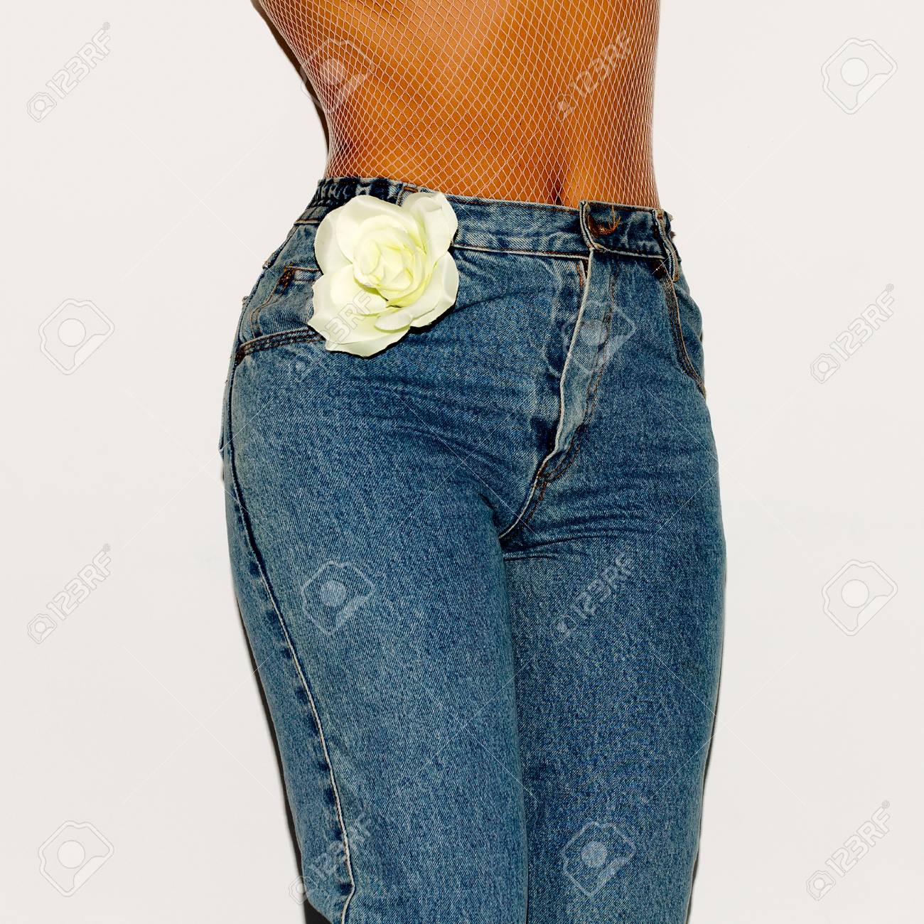 retro fashion jeans
