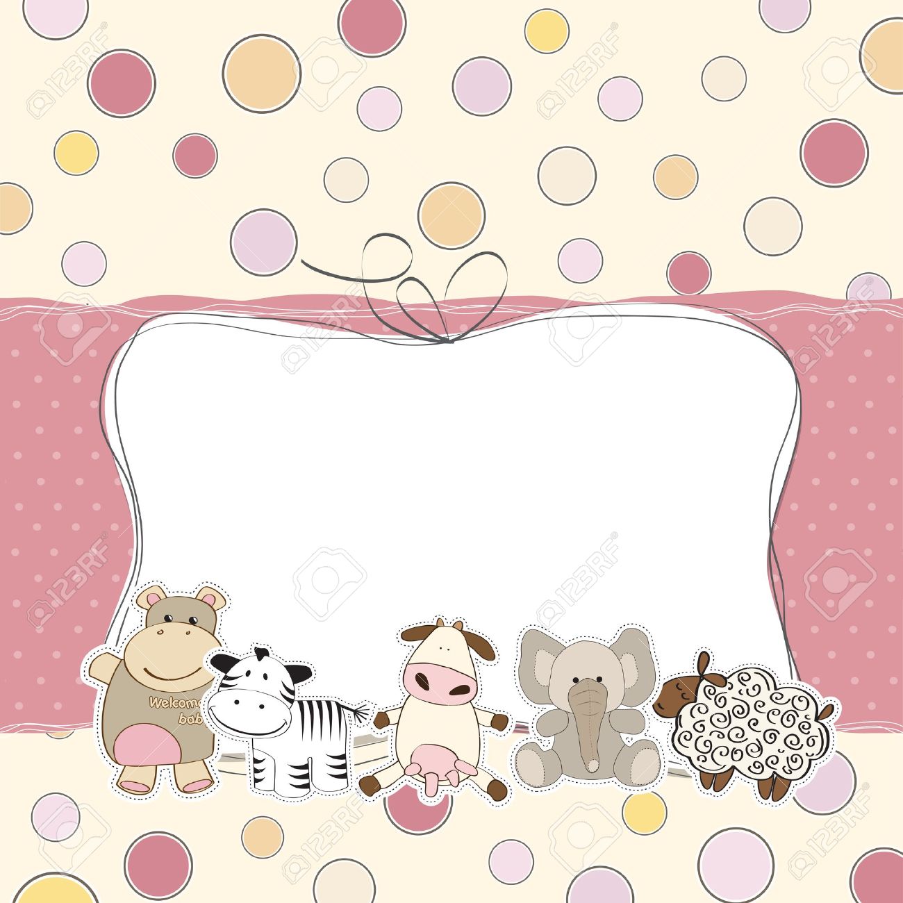 baby girl shower card royalty free cliparts vectors and stock baby girl card stock