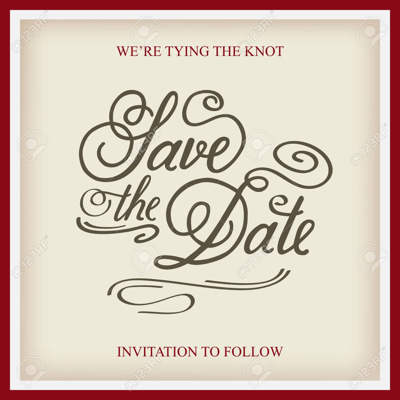 save the date illustrator