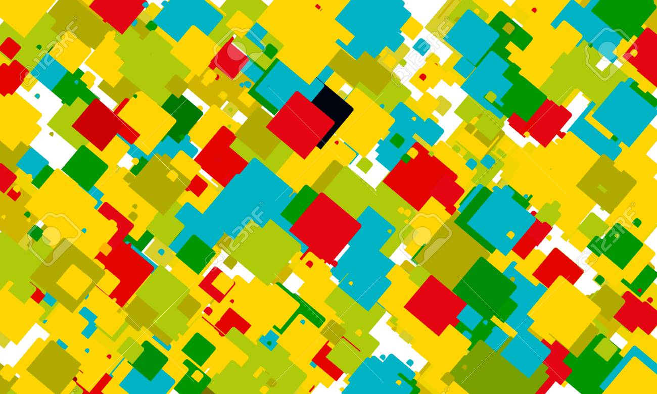Vettoriale Blob E Oggetti Multicolori Forme Astratte Per Sfondi Digitali Image
