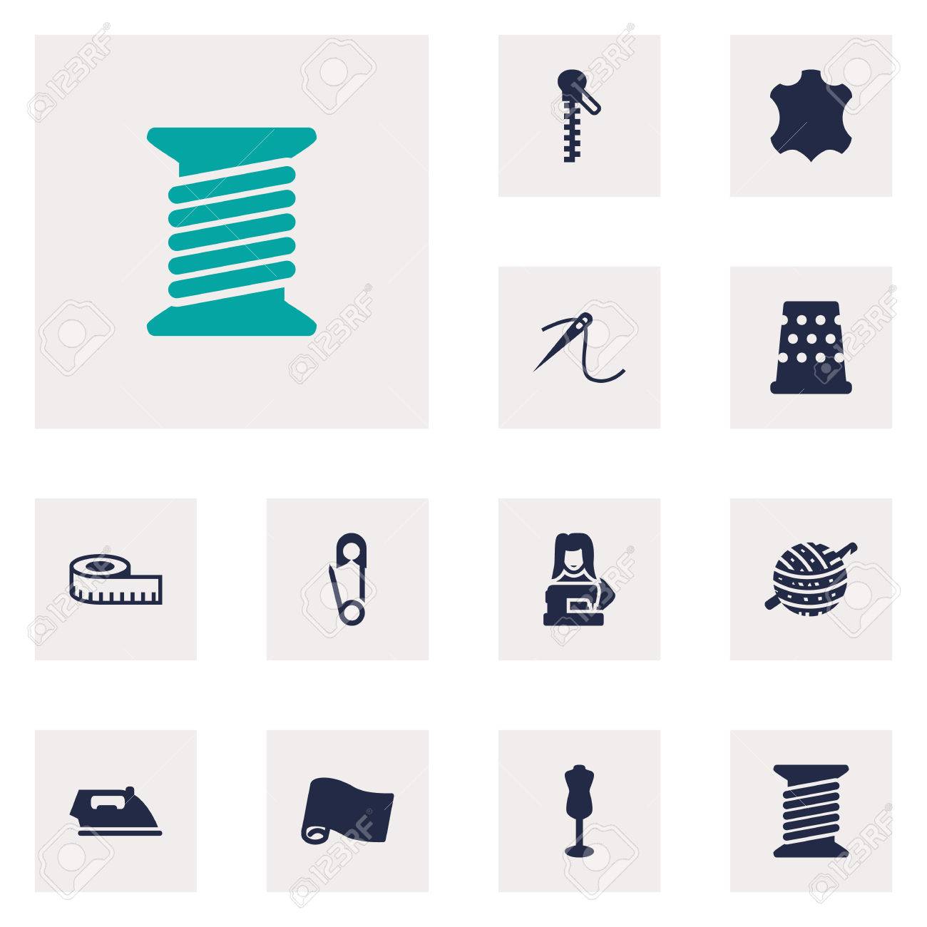 ロール アイレット 仕立て屋および他の要素の 12 スティッチ アイコン Set Collection のセットです のイラスト素材 ベクタ Image ロール アイレット 仕立て屋および他の要素の 12 スティッチ アイコン Set Collection のセットです のイラスト素材 ベクタ Image