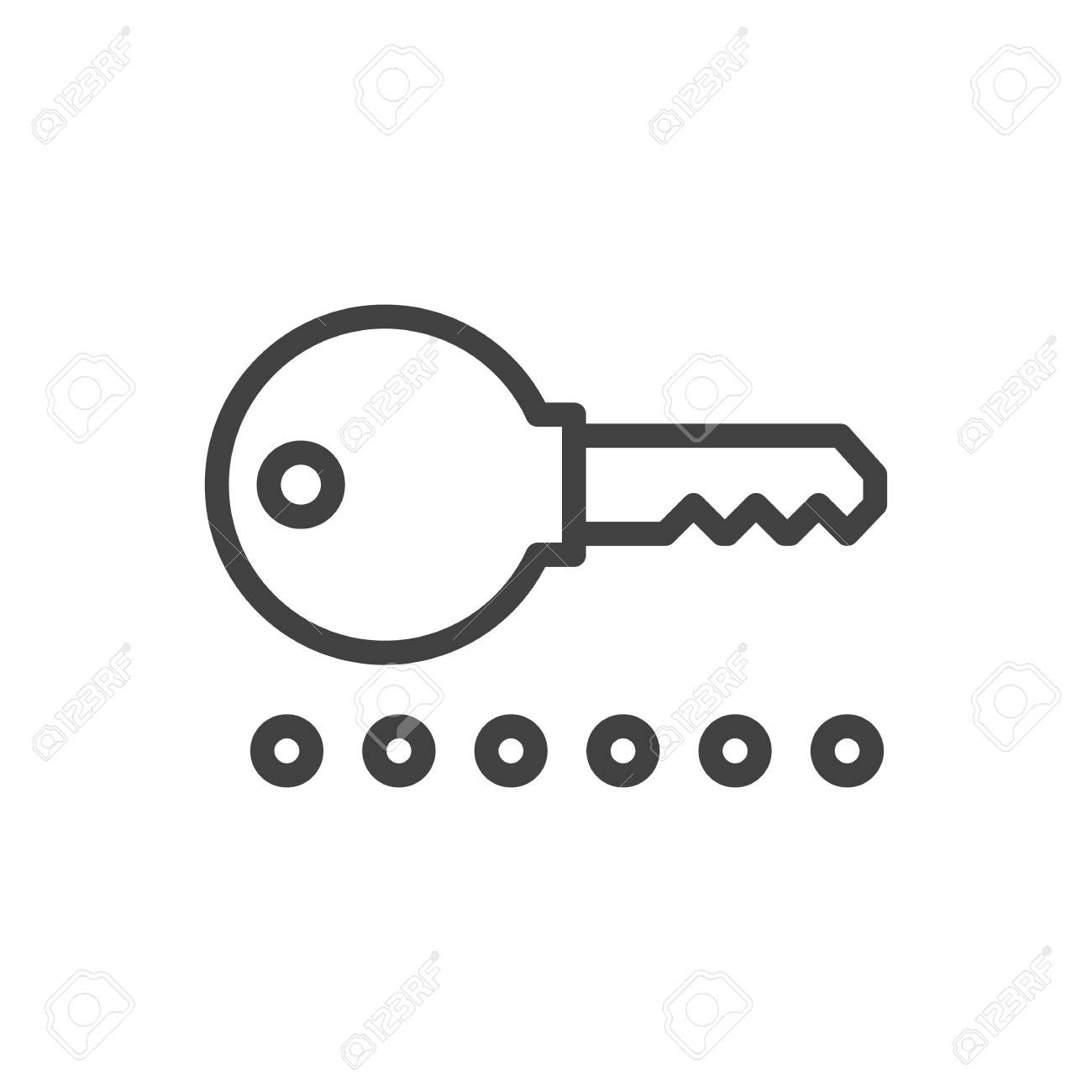 Isolated Keyword Outline Symbol On Clean Background Vector Password Royalty Free Cliparts Vectors And Stock Illustration Image Isolated Keyword Outline Symbol On Clean Background Vector Password Royalty Free Cliparts Vectors And Stock Illustration Image