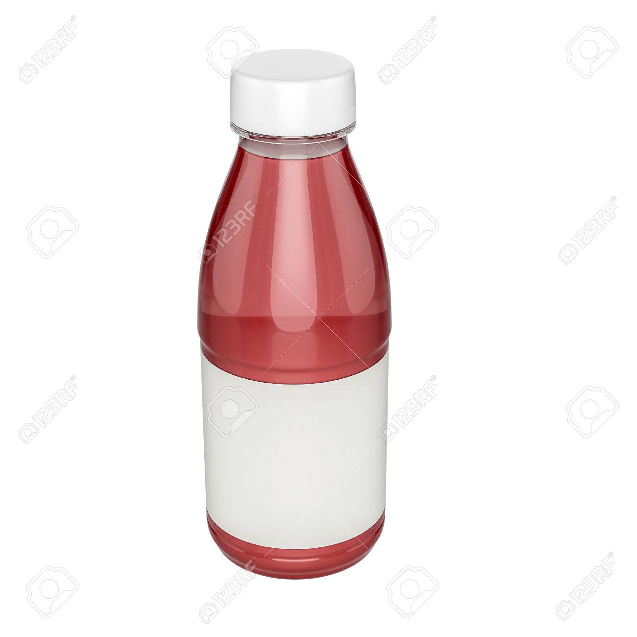 Download Naturalistic Plastic Glass Bottle Of Juice Jam Milk Sugar Stock Photo Picture And Royalty Free Image Image 47711305 PSD Mockup Templates