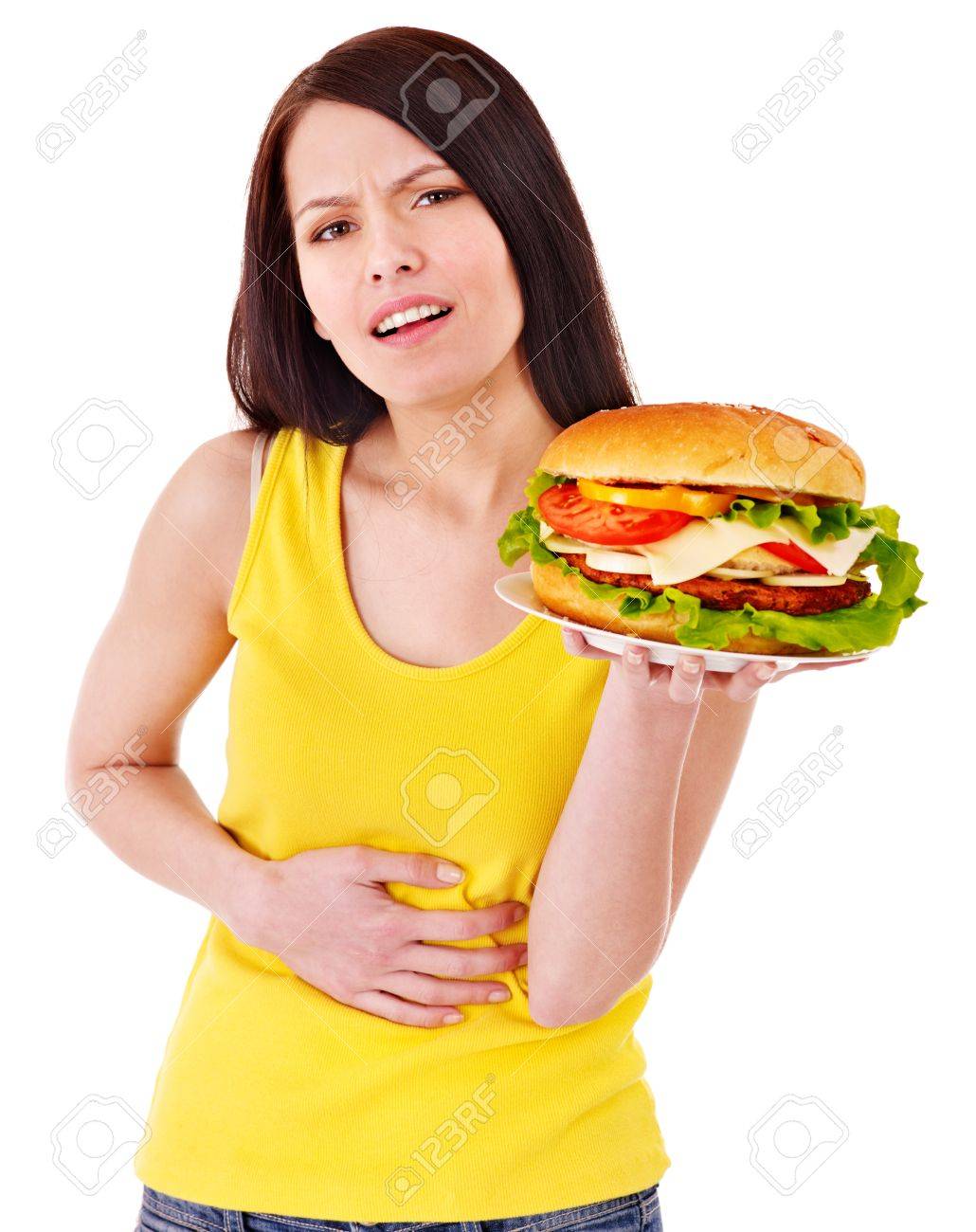 dolor en el abdomen derecho después de comer