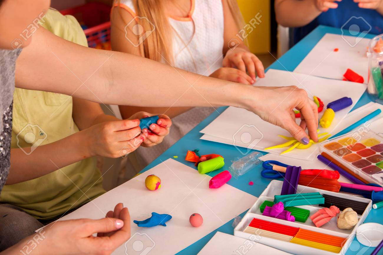 plasticine modeling clay