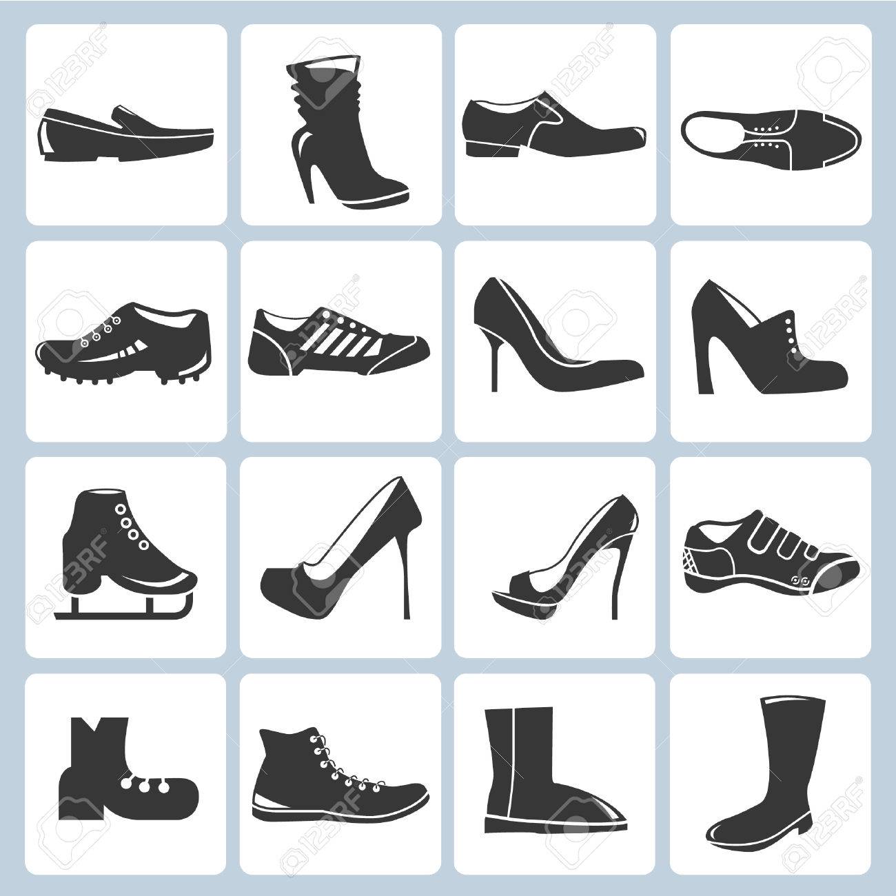 Elegante, chinelos Clipart Elegante, chinelos Clipart
