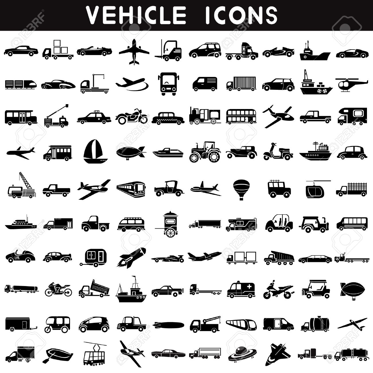 Cars - Free transport icons