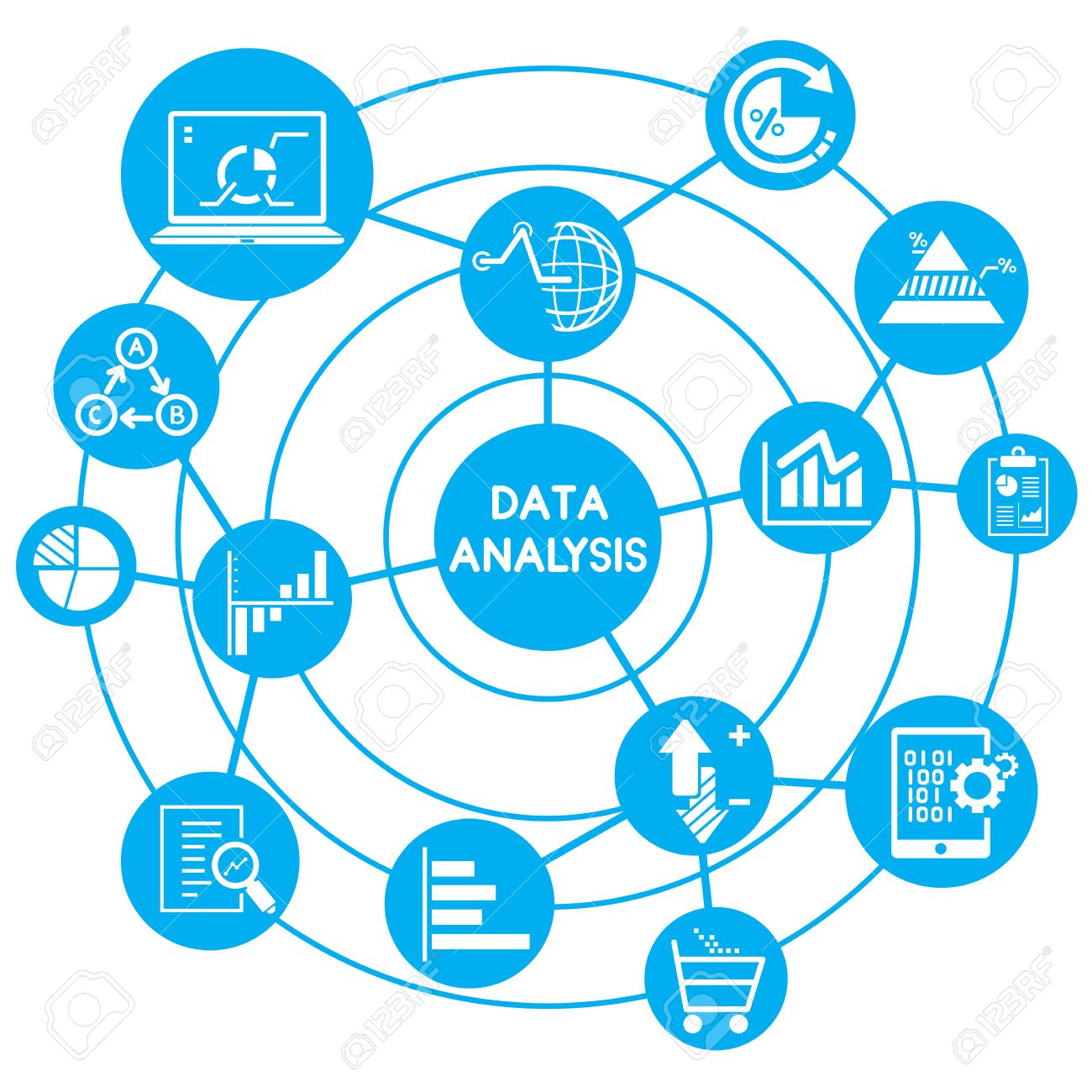 big data analysis concept royalty free cliparts vectors and stock data analysis