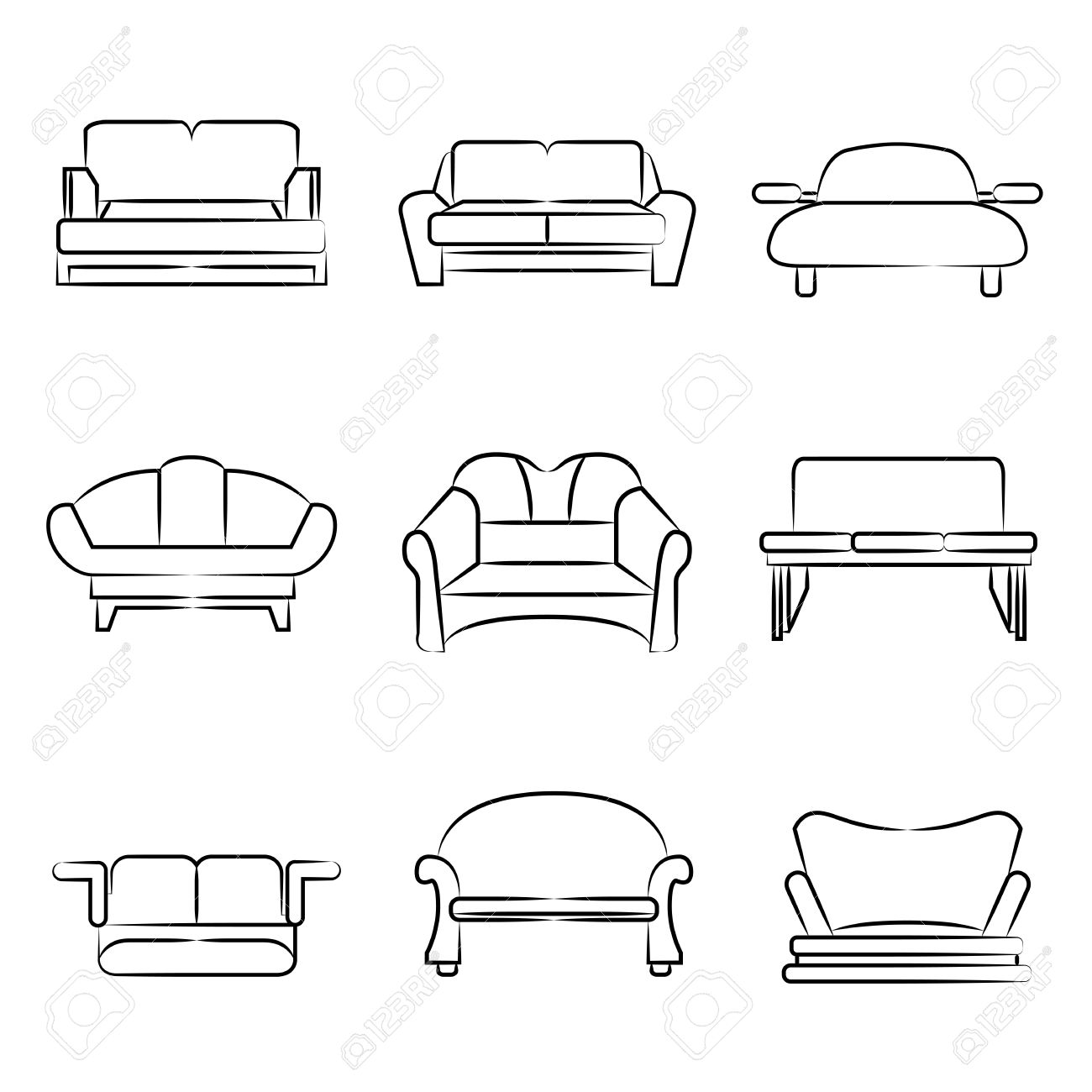 Sessel Skizze sdatec.com