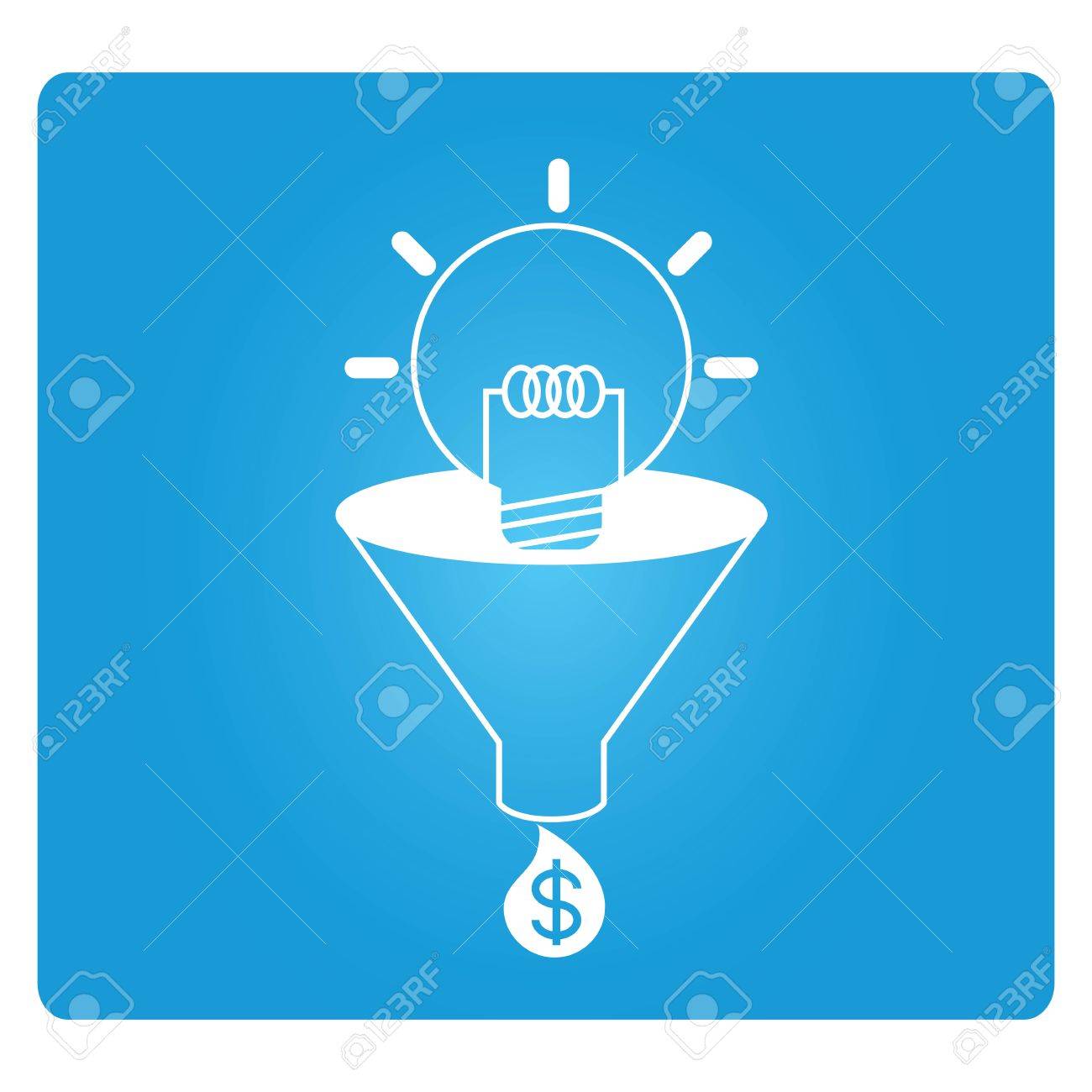 アイデア フィルター のイラスト素材 ベクタ Image