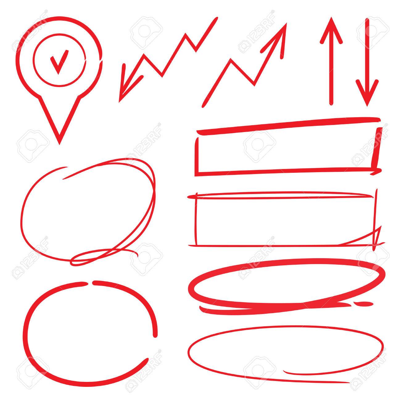 circle and arrow
