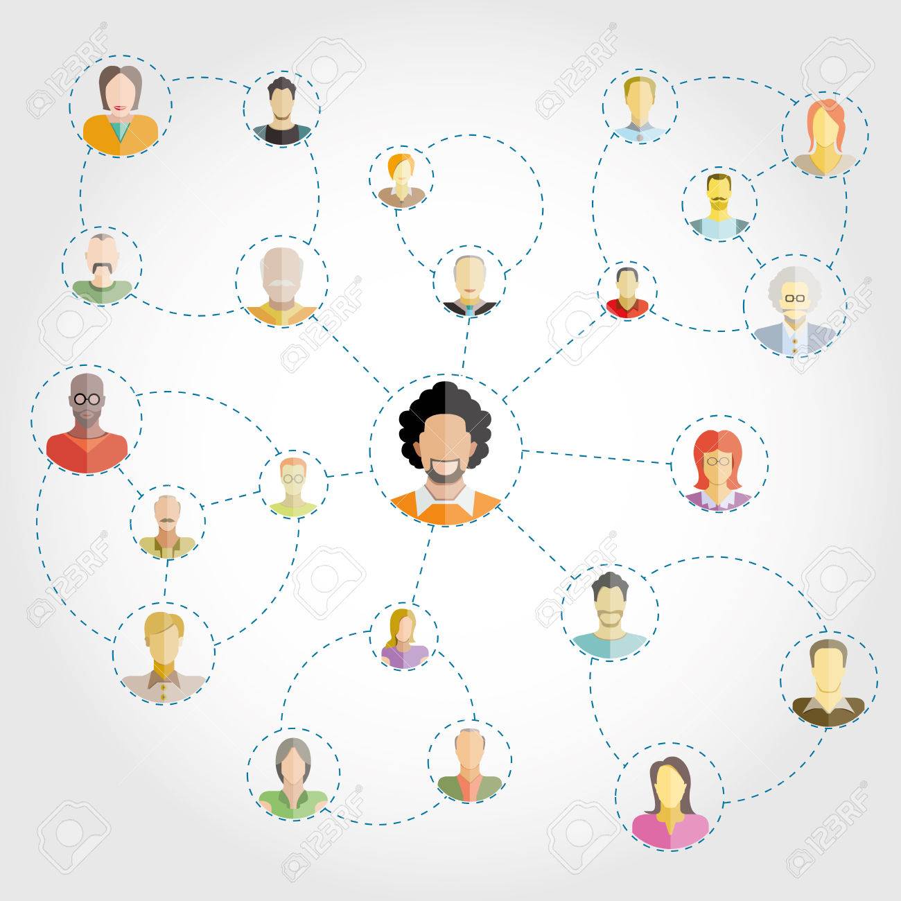 人ネットワーク のイラスト素材 ベクタ Image 人ネットワーク のイラスト素材 ベクタ Image