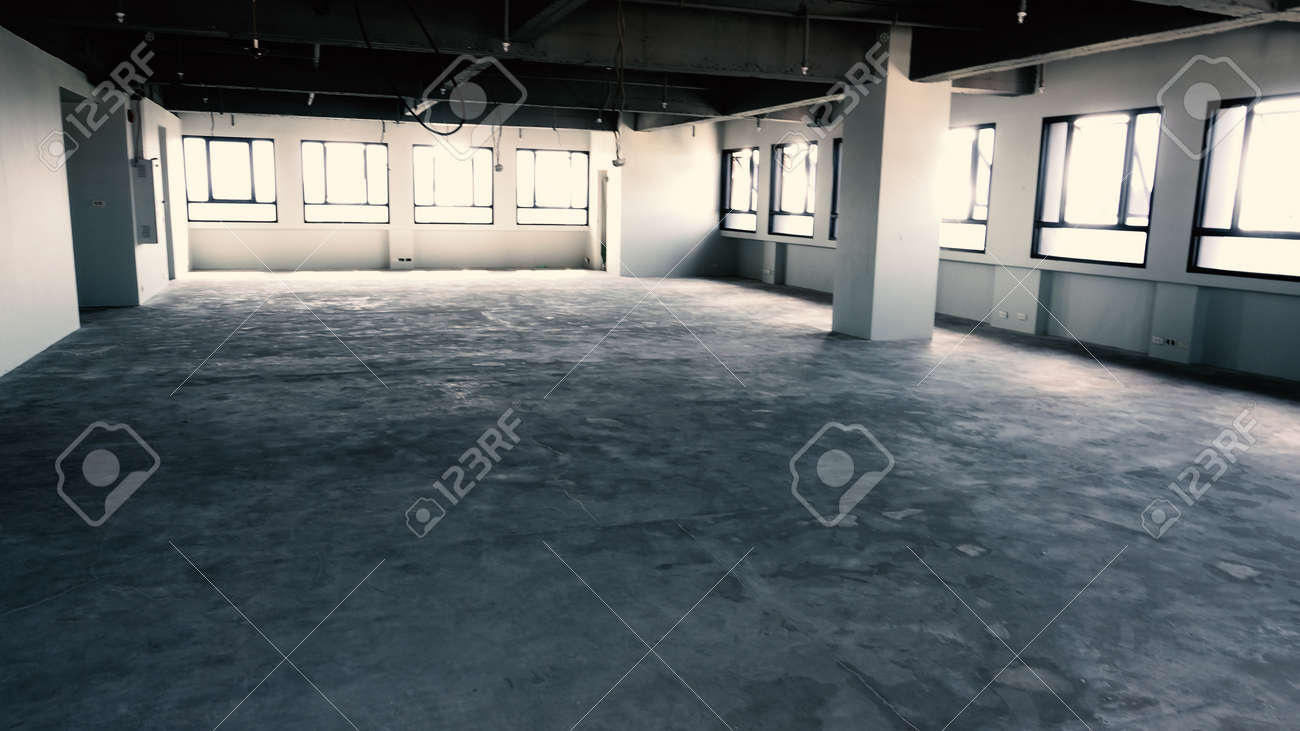 Bankrupt Office. Workplace without desk and people. Business office is closed. bankrupt business due to the effect of Coronavirus or COVID-19 pandemic. No rental office space. Empty and abandoned. - 169136721 Bankrupt Office. Workplace without desk and people. Business office is closed. bankrupt business due to the effect of Coronavirus or COVID-19 pandemic. No rental office space. Empty and abandoned. - 169136721
