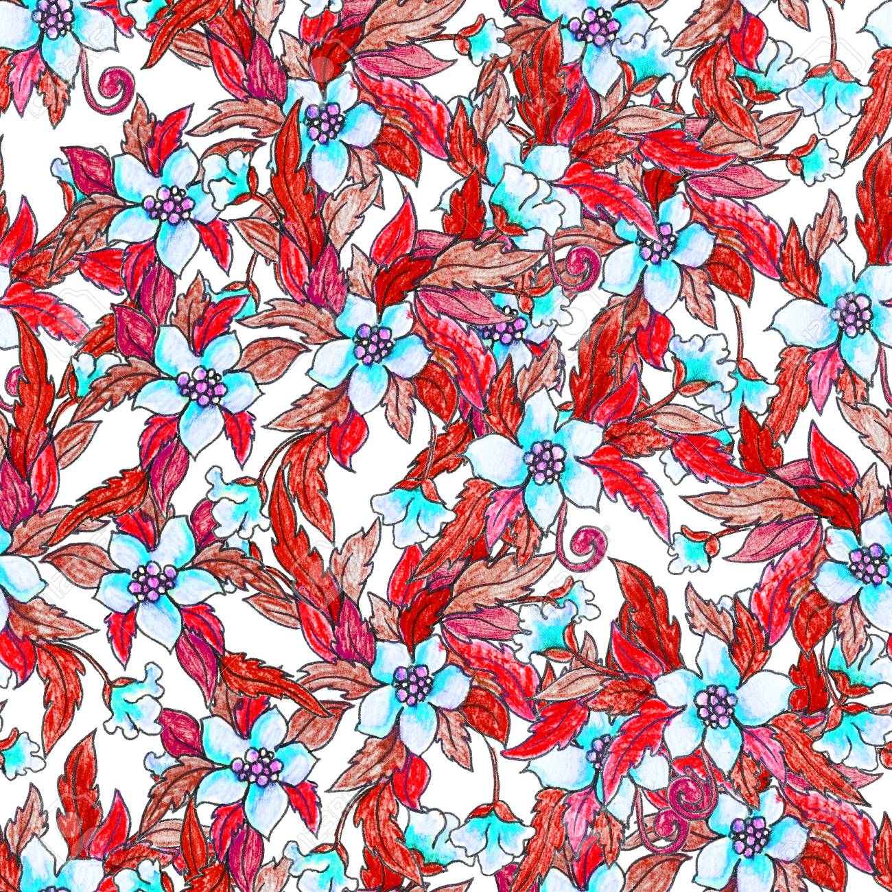 エキゾチックなハワイアン南国の花 ハイビスカス たくさんに囲まれての鉛筆イラストは葉や枝します 花柄シームレス 反復的な背景 布や夏のイラストに最適です の写真素材 画像素材 Image エキゾチックなハワイアン南国の花 ハイビスカス たくさんに囲まれての鉛筆イラストは葉や枝します 花柄シームレス 反復的な背景 布や夏のイラストに最適です の写真素材 画像素材 Image
