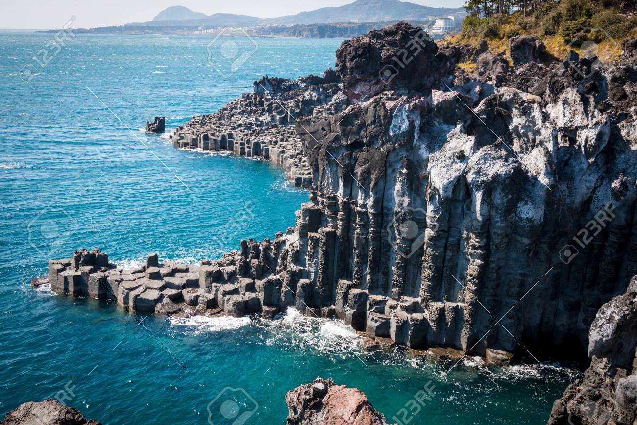 jungmun daepo coast jusangjeolli