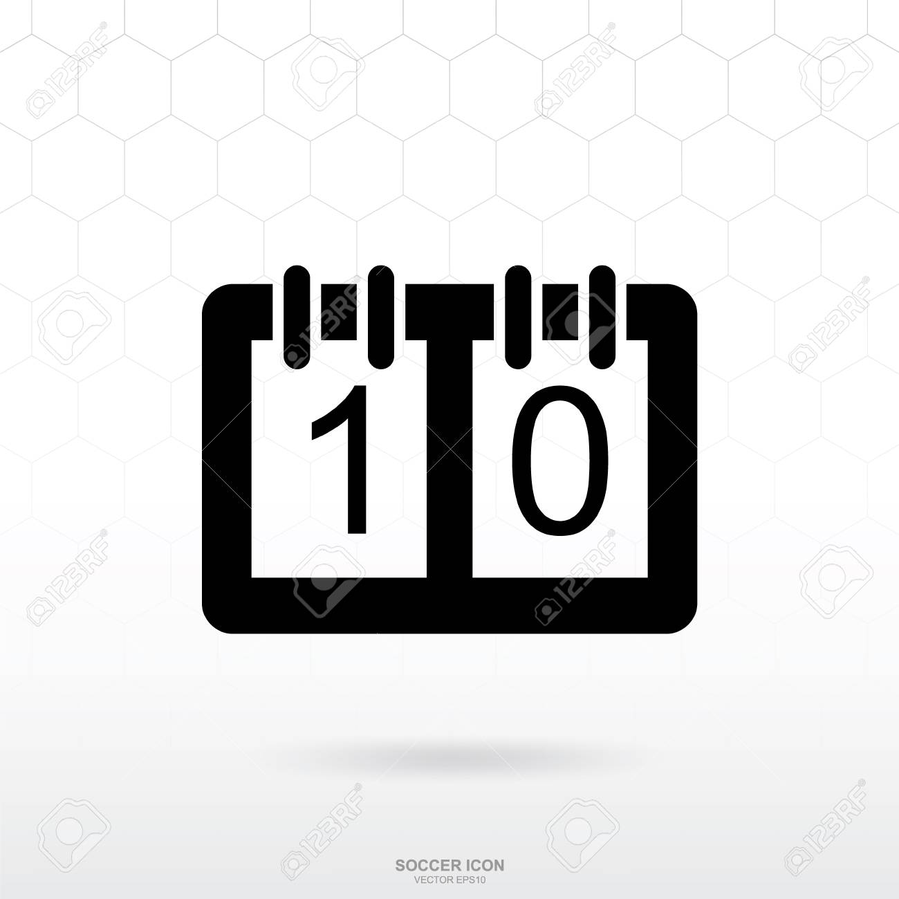 soccer scoreboard icon soccer football sport sign and symbol sportsign