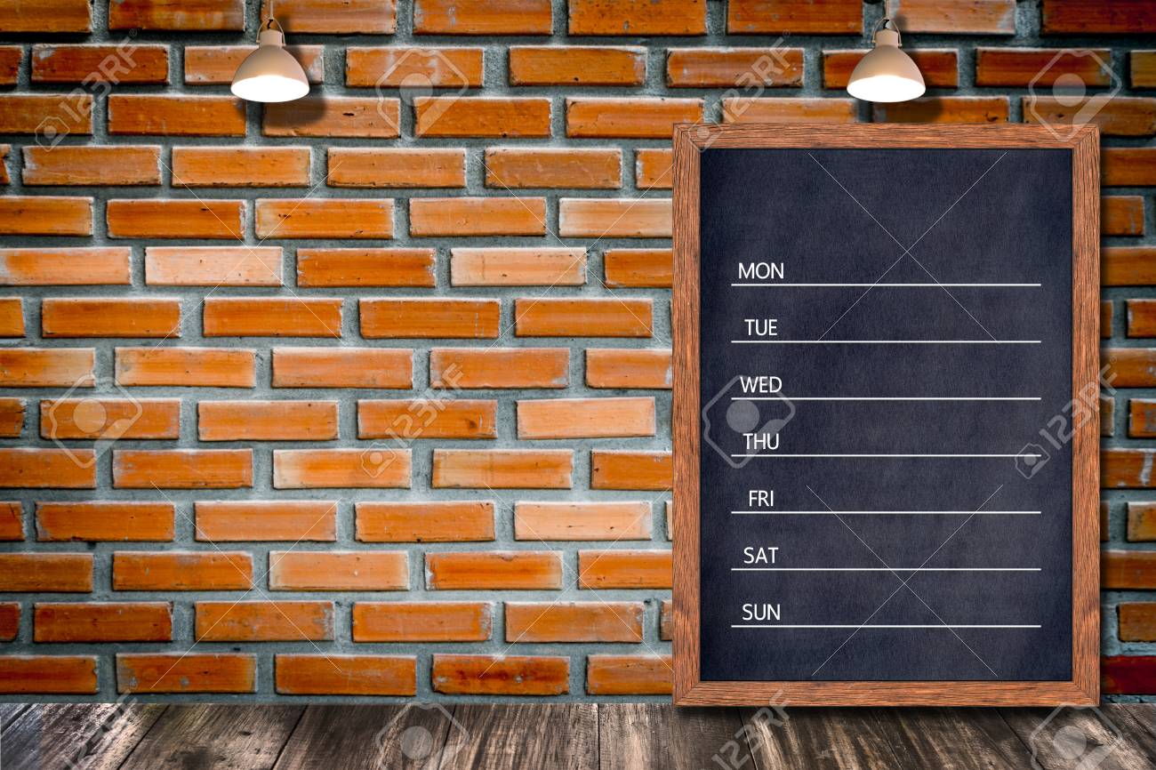 weekly chalkboard calendar blackboard sign menu for office office menu template