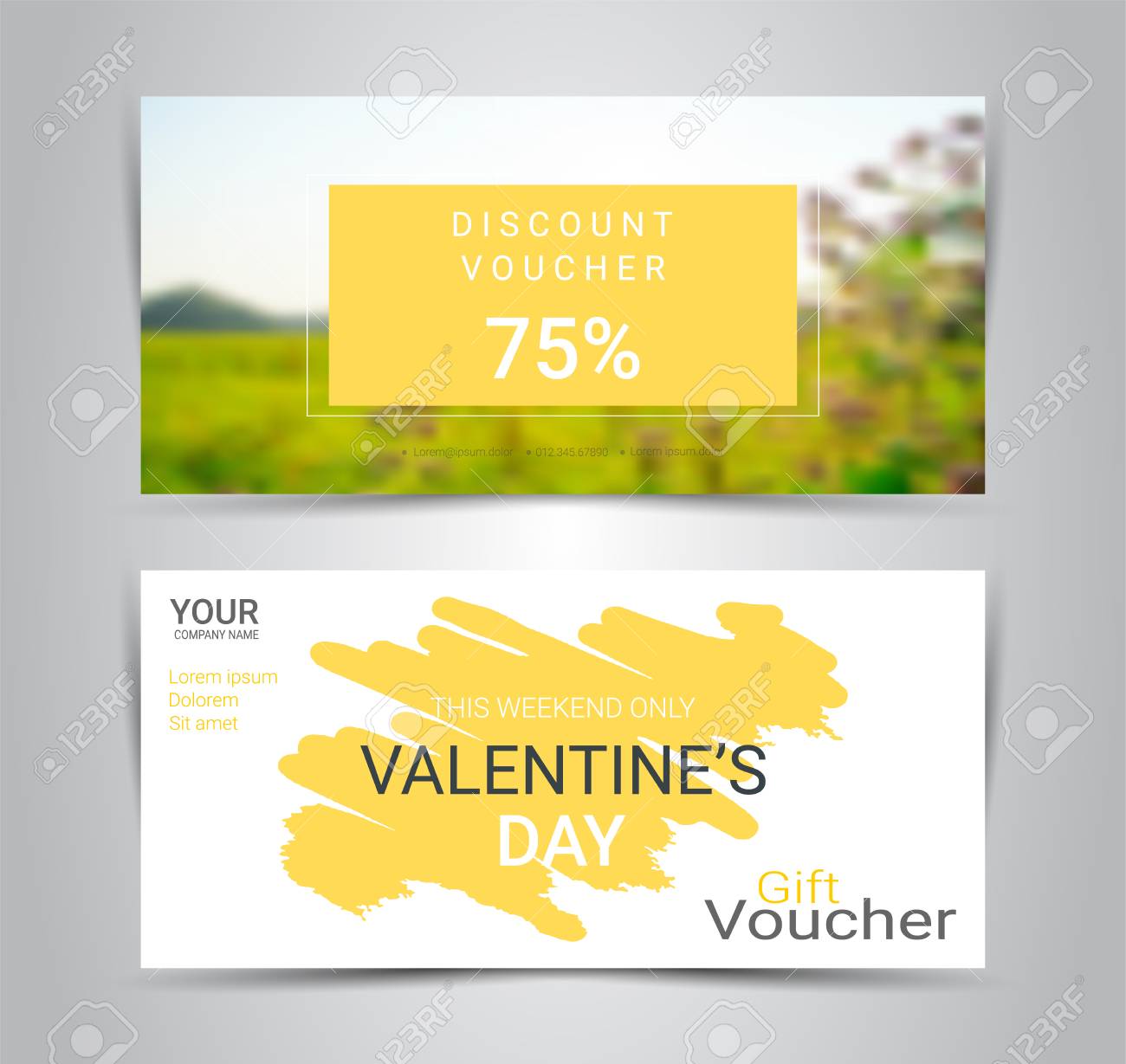 gift certificates and vouchers discount coupon or banner web
